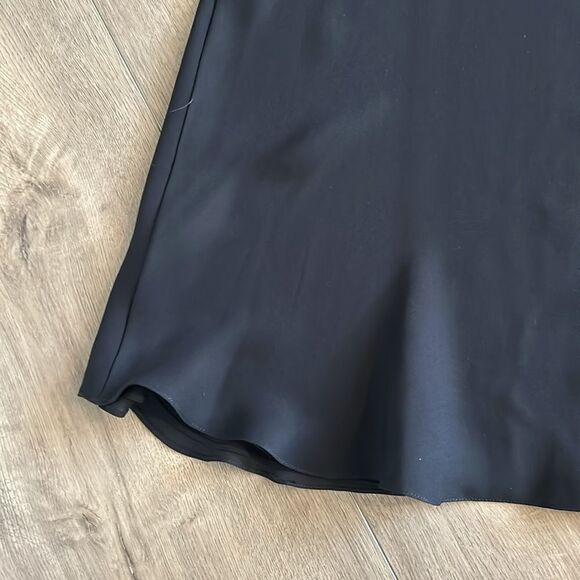 LIKE NEW ASSAR NEW YORK 100% SILK COCKTAIL DRESS SIZE 2 - Picture 3 of 7